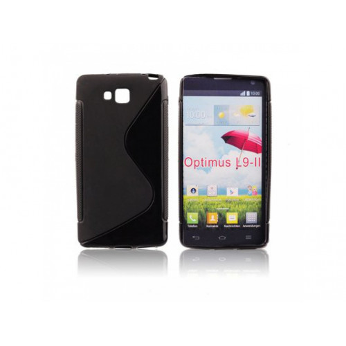 S-line Silikónový kryt LG L9 2 black S-line Silikónový kryt LG L9 2 black