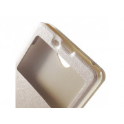 Púzdro Double-window BOOK Sony Xperia E4 Champagne Púzdro Double-window BOOK Sony Xperia E4 Champagne