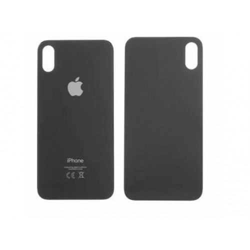 Temperované sklo Zadného krytu iPhone X, XS čierne Temperované sklo Zadného krytu iPhone X, XS čierne