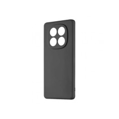 Matte TPU Silikónový kryt Xiaomi Redmi Note 14 Pro 4G čierny