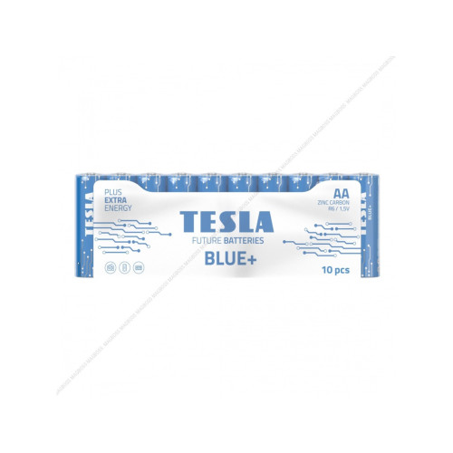 Zinc-carbon Batéria TESLA AA/R6/1,5V 1ksBLUE+