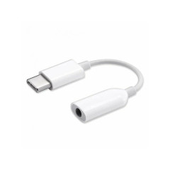 Originálny audio adaptér Xiaomi redukcia USB-C na 3,5mm jack biely bulk