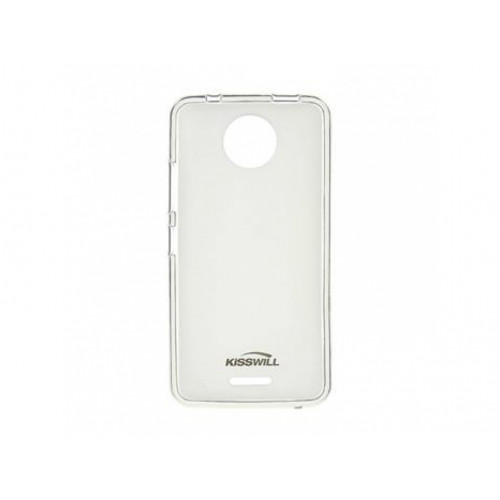 Kisswill Silikónový Kryt Motorola Moto C transparent