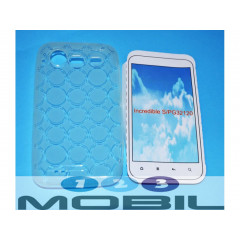 PUZDRO HTC INCREDIBLE S SILICON BIELE