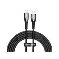 Baseus Glimmer Series Fast Charging Datový Kabel USB-A - Lighting 2.4A 2m čierny