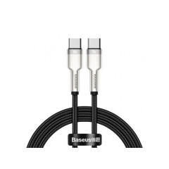 Baseus Cafule Metal Series Datový Kabel USB-C - USB-C 100W 1m čierny