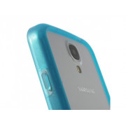 Bumper Clear pre Samsung i9500 S4 light modrý