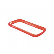 Bumper Clear pre Samsung i9500 S4 červený Bumper Clear pre Samsung i9500 S4 červený