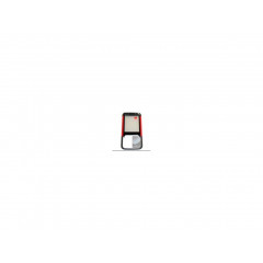 Kryt predný Nokia 5610 - červený (original)