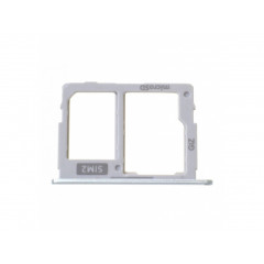 SIM tray Samsung SM-J530 Galaxy J5 (2017)/ SM-J730F Galaxy J7 (2017)  - strieborný (origin
