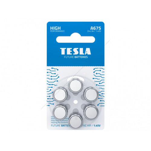 Batéria do načúvacích prístrojov TESLA A675/PR44/1,45V - 1KS