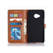 Púzdro Wallet book HTC X2 - tmavo modrá