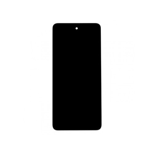 Motorola G04s LCD Displej + Dotykové Doska + Predný Kryt čierny (Service Pack)