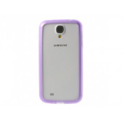 Bumper Clear pre Samsung i9500 S4 fialový