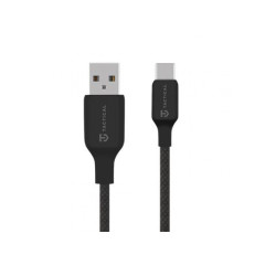 Tactical Stitch Thread Cable USB-A/USB-C 0.3m čierny