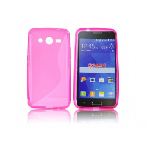 S-line Silikónový kryt SAMSUNG G355H Galaxy Core 2 ružový S-line Silikónový kryt SAMSUNG G355H Galaxy Core 2 ružový
