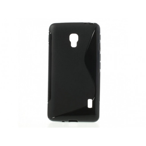 Púzdro LG Optimus F6 D505, D500 SILICON VZOR S čierne Púzdro LG Optimus F6 D505, D500 SILICON VZOR S čierne
