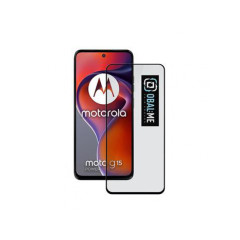 OBAL:ME 5D Ochranné tvrdené sklo Motorola G15/G15 Power čierne