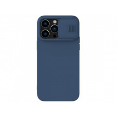 Nillkin CamShield Silky Silikonový Kryt pre Apple iPhone 14 Pro Blue