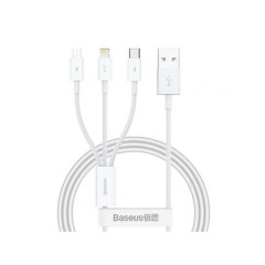 Baseus Superior Series Fast Charging Datový Kabel USB-A - USB-C/microUSB/Lightning 3.5A 1m