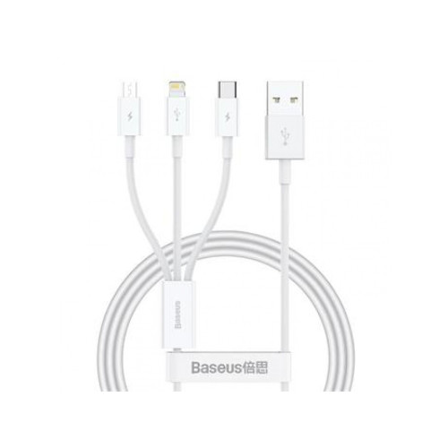 Baseus Superior Series Fast Charging Datový Kabel USB-A - USB-C/microUSB/Lightning 3.5A 1m Baseus Superior Series Fast Charging Datový Kabel USB-A - USB-C/microUSB/Lightning 3.5A 1m