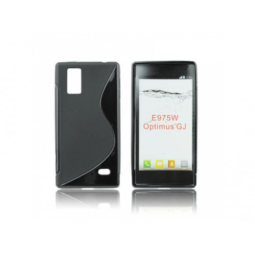 PÚZDRO LG Optimus GJ E975W SILICON VZOR S ČIERNE PÚZDRO LG Optimus GJ E975W SILICON VZOR S ČIERNE