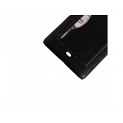Púzdro tvrdené kožené retro Microsoft Lumia 540 Dual SIM čierne Púzdro tvrdené kožené retro Microsoft Lumia 540 Dual SIM čierne