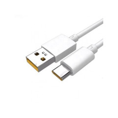 DL136 OPPO USB-C Datový Kabel SUPERVOOC Charge 65W 1m biely (Bulk)