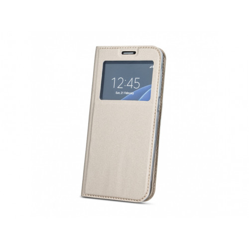 Smart Look Knižkový Obal Samsung A8 Plus 2018 zlatý Smart Look Knižkový Obal Samsung A8 Plus 2018 zlatý