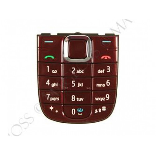 KLÁVESNICA NOKIA 3120c ČERVENA ORIGINÁL KLÁVESNICA NOKIA 3120c ČERVENA ORIGINÁL