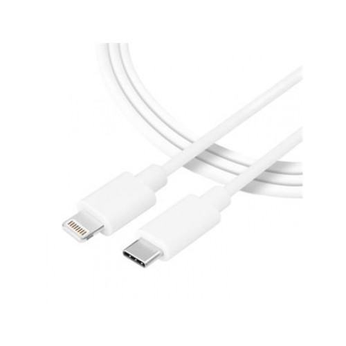 Tactical 017 Smooth Thread Kábel USB-C/Lightning 1m biely