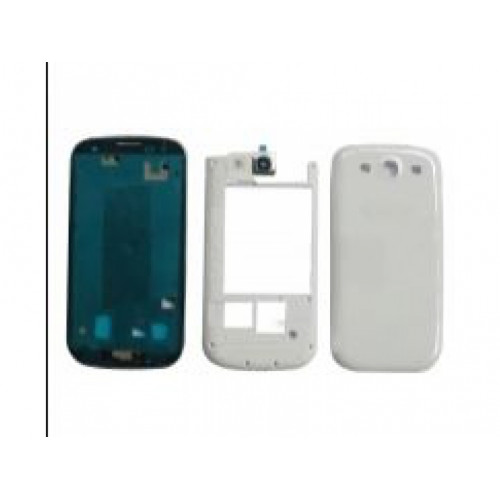 KRYT PREDNY, BATÉRIE SAMSUNG i9300 GALAXY S3  BIELY OEM bez SKLA