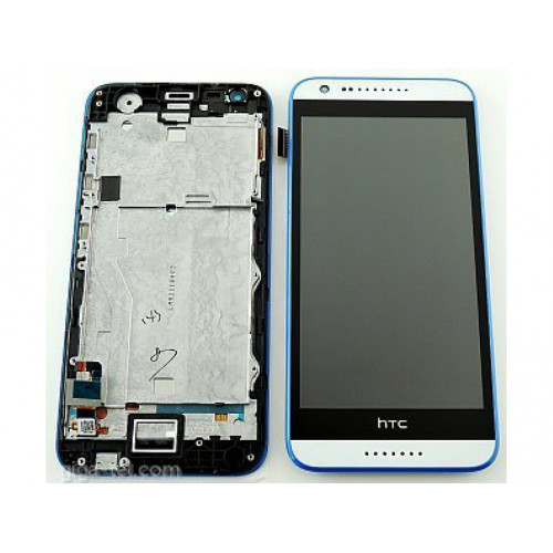 HTC Desire 620G Dual komplet vrátane predného krytu LCD modrý oem HTC Desire 620G Dual komplet vrátane predného krytu LCD modrý oem