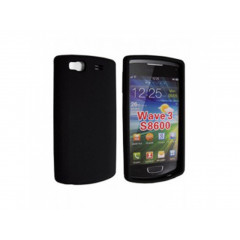 PUZDRO SAMSUNG S8600 SILICON ČIERNE