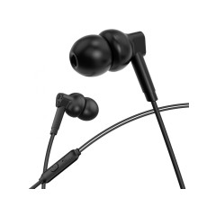 XO káblové slúchadlá EP33 jack 3,5mm čierne