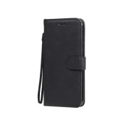 Wallet Stand Knižkový Obal Motorola Moto E6 2020 čierny