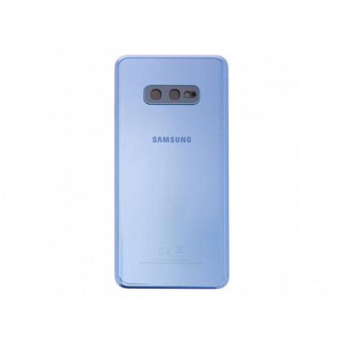 Samsung G970 Galaxy S10e Kryt Batérie modrý OEM bez sklička kamery Samsung G970 Galaxy S10e Kryt Batérie modrý OEM bez sklička kamery