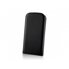 Kožené púzdro DeLuxe Huawei G620s čierny