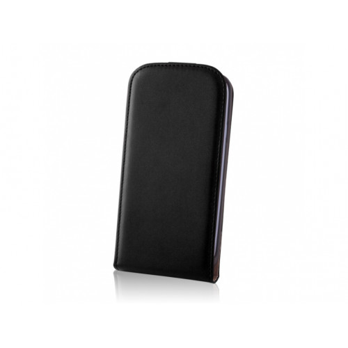 Kožené púzdro DeLuxe Huawei G620s čierny Kožené púzdro DeLuxe Huawei G620s čierny