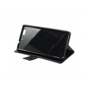 Púzdro Crazy Book ZTE Blade S6 Plus čierne Púzdro Crazy Book ZTE Blade S6 Plus čierne