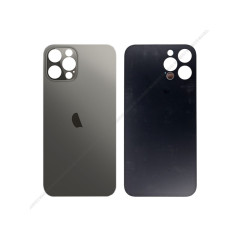 Kryt batérie iPhone 12 Pro s väčším otvorom pre sklo fotoaparátu - grafit