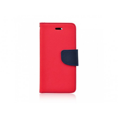 Fancy Knižkový Obal Nokia 6 2018 červený-navy Fancy Knižkový Obal Nokia 6 2018 červený-navy