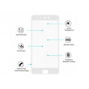 3D Ochranné tvrdené sklo Xiaomi Mi 5s 0.2mm biele 3D Ochranné tvrdené sklo Xiaomi Mi 5s 0.2mm biele