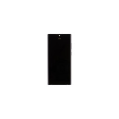 LCD displej + Dotyk + Predný kryt Samsung S908B Galaxy S22 Ultra Phantom biely (Service Pa