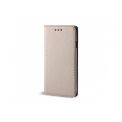 Púzdro Smart Magnet pre Huawei Y6 II Compact zlatý