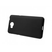 Matné TPU Púzdro pre Huawei Y5 (2017) čierne Matné TPU Púzdro pre Huawei Y5 (2017) čierne