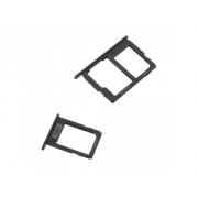 Držiak karty SIM1 + SIM2, Micro SD pre Samsung Galaxy J3 (2017)  čierny oem