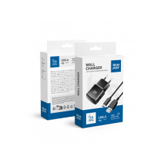 Nabíjačka Blue Star USA 2A 10W + kábel USB - USB C TFK-TC-1100B čierna