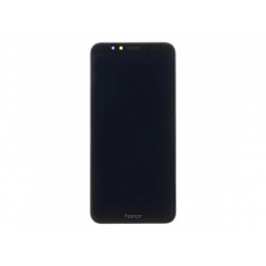 Huawei Honor 7A LCD Displej + Dotykové sklo + Predný Kryt čierny (Service Pack)