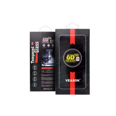 6D Veason Ochranné tvrdené sklo Motorola G86, G86 Power  čierne